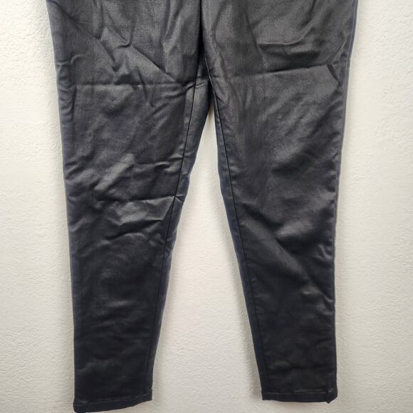 Retrofete Tally Pant in Black Faux Leather Size Medium NWT - Picture 4 of 11
